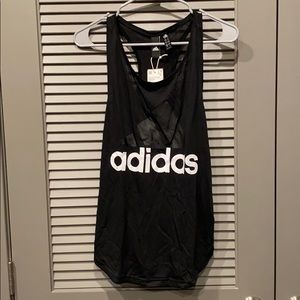 Adidas Black workout tank